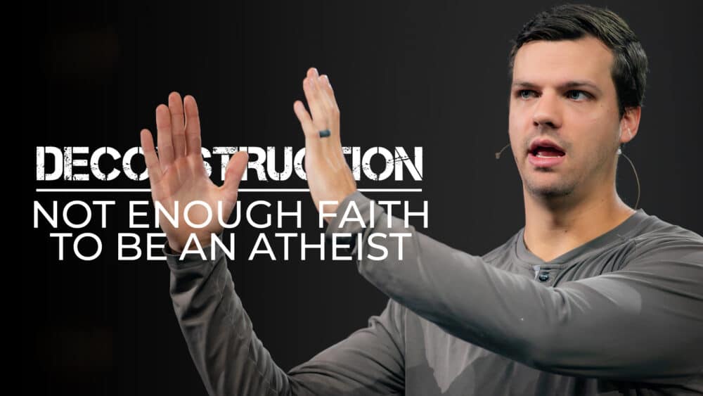 Not Enough Faith To Be An Atheist Image